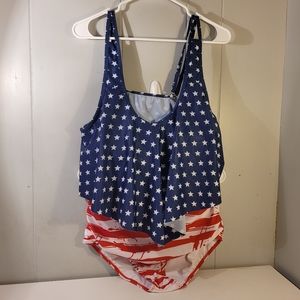 ADISPUTENT PATRIOTIC BIKINI SIZE XL NWT